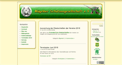 Desktop Screenshot of muegelner-schuetzengesellschaft.de